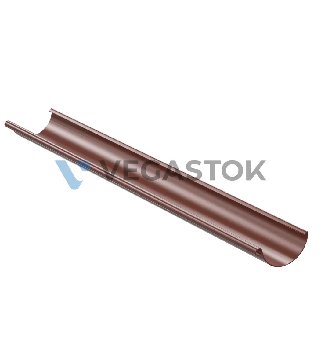VEGALux 125/90 RAL7024 Желоб полукруглый 2000 мм