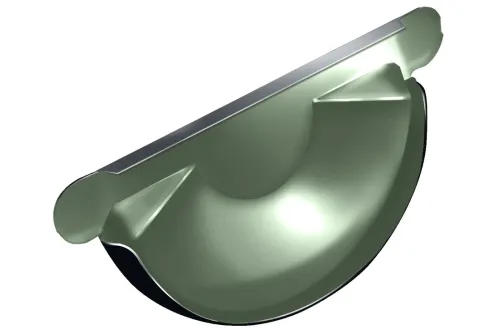 VEGAPROM 185/150 RAL9006 Заглушка желоба