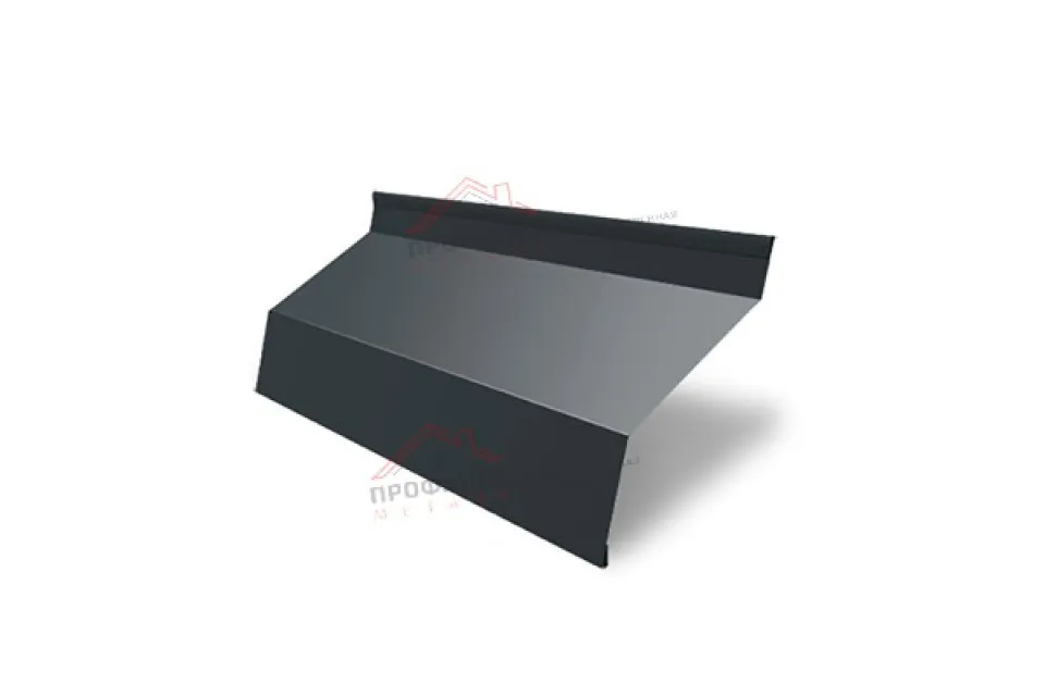 Заглушка малая торцевая Quarzit Pro Matt RAL 7016 антрацитово-серый