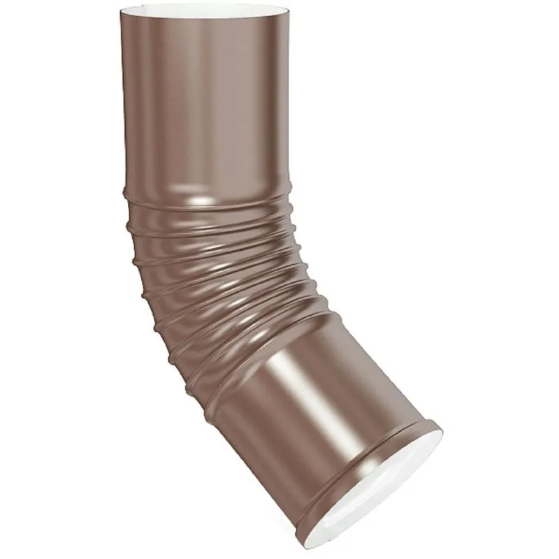VEGAPROM 185/150 RAL9006 Отмет гнутый (колено сливное)