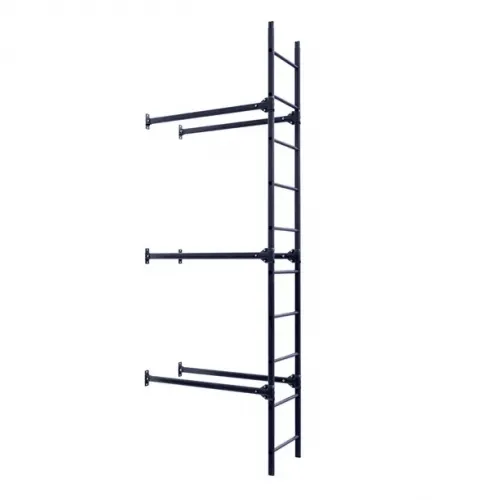 Borge Комплект лестница фасадная BORGE нижняя секция 2,7м RAL9005