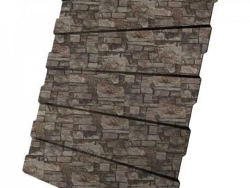 Профнастил С8А 0,45 Print Elite с пленкой Fine Stone