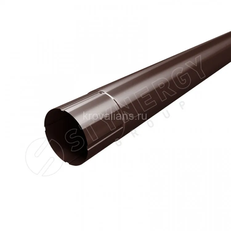 VEGALux 125/90 RAL8017 Труба круглая 3000 мм