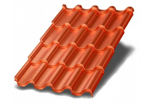 Металлочерепица МП Монтерроса-M (PURETAN-20-RR750-0.5)