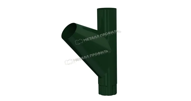Тройник трубы Foramina PUR D100 (PUR_Д-01-7024\7024-0.5)