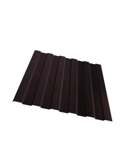 Профнастил С20R 0,5 Satin RAL 3009 оксидно-красный
