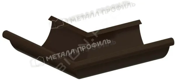 Угол желоба наружный Foramina PUR D150 (PUR_Д-01-8017\8017-0.6)