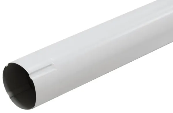 VEGALux 125/90 RAL9003 Труба круглая 3000 мм