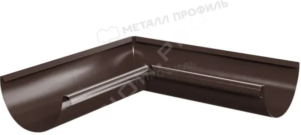 Угол желоба внутренний D125х90 градусов GS (ВПЭД-03-8017-0.6)