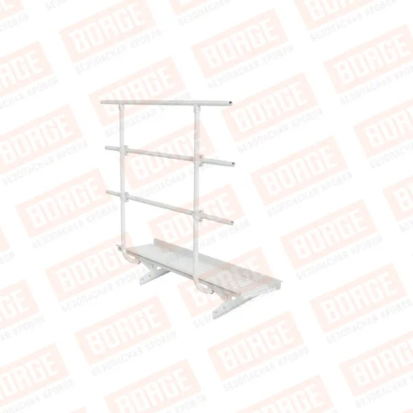 Borge Комплект лестница фасадная BORGE нижняя секция 1.8м RAL9003