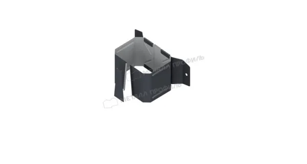 Держатель трубы 76х102 (на дерево) Foramina Freeze QUADRO (FRZ-01-7024-0.5)