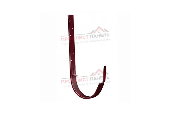 VEGAStyle 125/90 RAL7004 Держатель желоба (длинный)