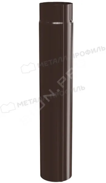 Труба водосточная Foramina PUR D100х3000 (PUR_Д-01-8017\8017-0.5)