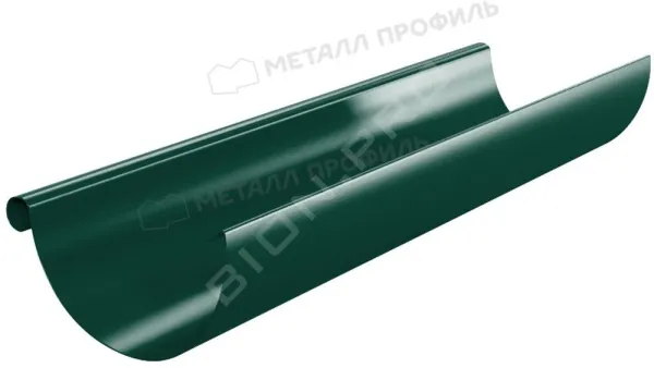 Желоб водосточный Foramina PUR D125х3000 (PUR_Д-01-7024\7024-0.5)