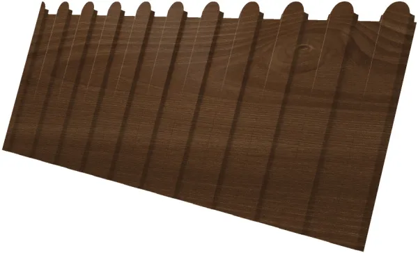 Профнастил С20А 0,45 Print-double Premium Antique Wood