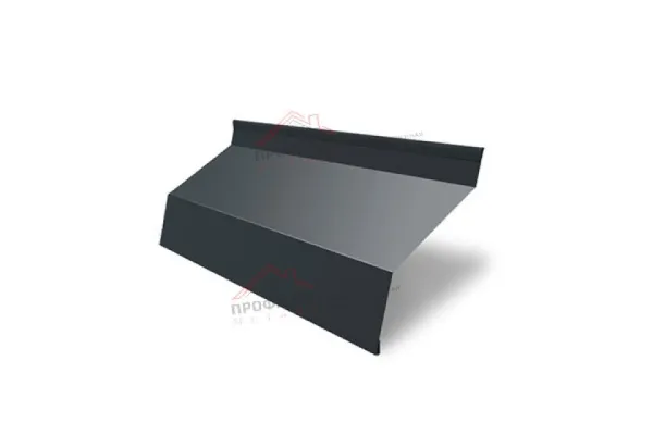 Заглушка малая торцевая Quarzit Pro Matt RAL 7016 антрацитово-серый