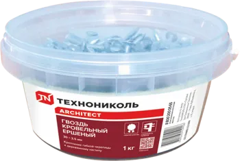 Ведерко ершенных гвоздей ТЕХНОНИКОЛЬ, 1 кг