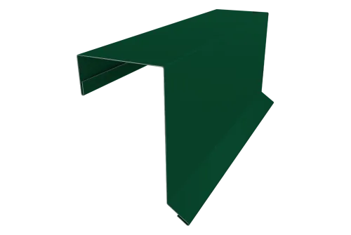 Планка торцевая страховочная 0,45 Drap ST RAL 6005 зеленый мох (3м)