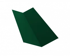 Планка ендовы верхней 145х145 0,5 Satin Matt RAL 9005 черный (3м)