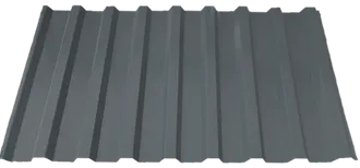 Профнастил С20R 0,45 PE RAL 7005 DRIP мышино-серый