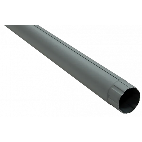 VEGAStyle 125/90 RAL7024 Труба круглая 3м