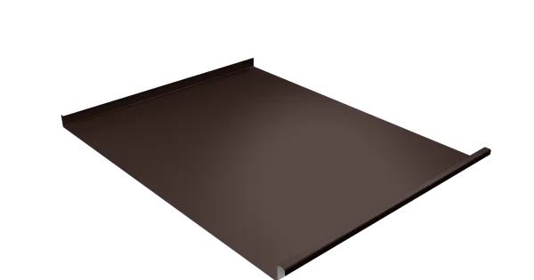 Плоский лист 0,5 GreenCoat Pural BT с пленкой RR 29 красный (RAL 3009 оксидно-красный)