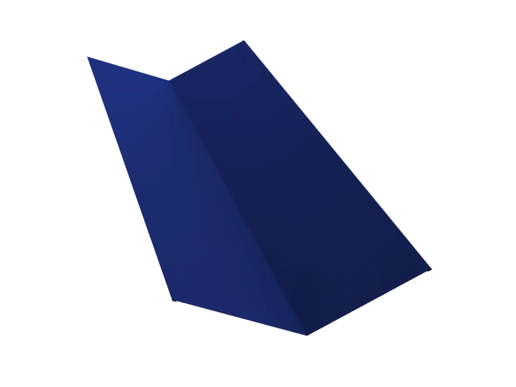 Планка ендовы верхней 145х145 0,5 Rooftop Matte RAL 3011 коричнево-красный (2м)
