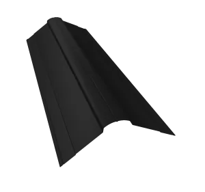 Планка конька фигурного 70x70 0,45 Drap RAL 8017 шоколад (2,5м)