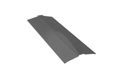 Планка конька фигурного 100x100 0,5 Rooftop Matte RAL 7016 антрацитово-серый (2,5м)