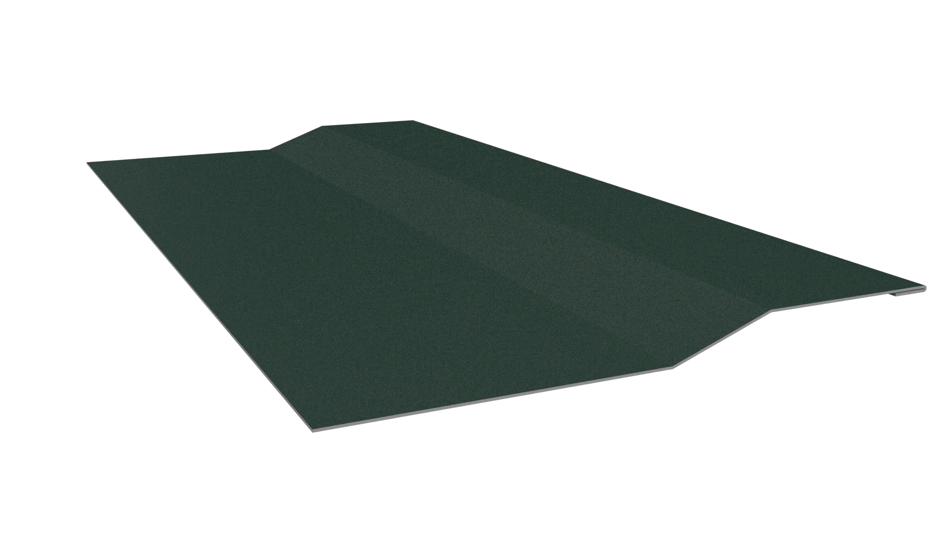 Планка крепежная фальц 0,45 PE с пленкой RAL 6005 зеленый мох (2,5м)