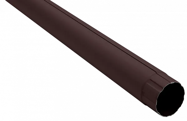VEGALux 125/90 RAL8017 Труба круглая 1000 мм