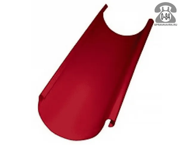 VEGAStyle 125/90 RAL3005 Желоб полукруглый 2м