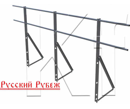 Комплект крепежа для декоративного ограждения NewLine и Русский рубеж, 3м