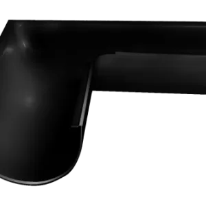 Угол желоба внешний Vortex Matt 90гр 127мм RAL 9005