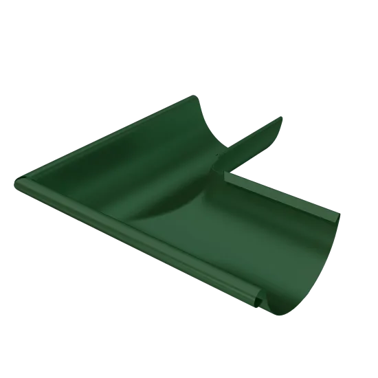 VEGAStyle 125/90 RAL6005 Угол желоба внешний 90град
