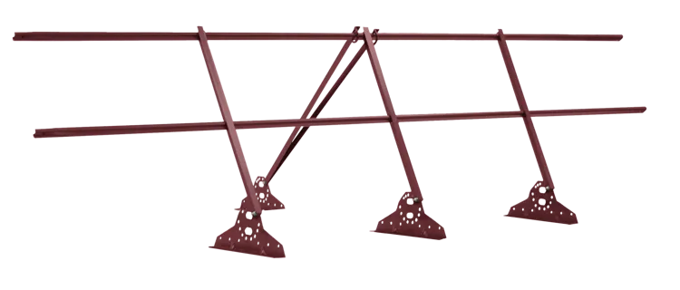 Ограждение кровельное на фальц Grand Line 0,9х3 RAL 8004
