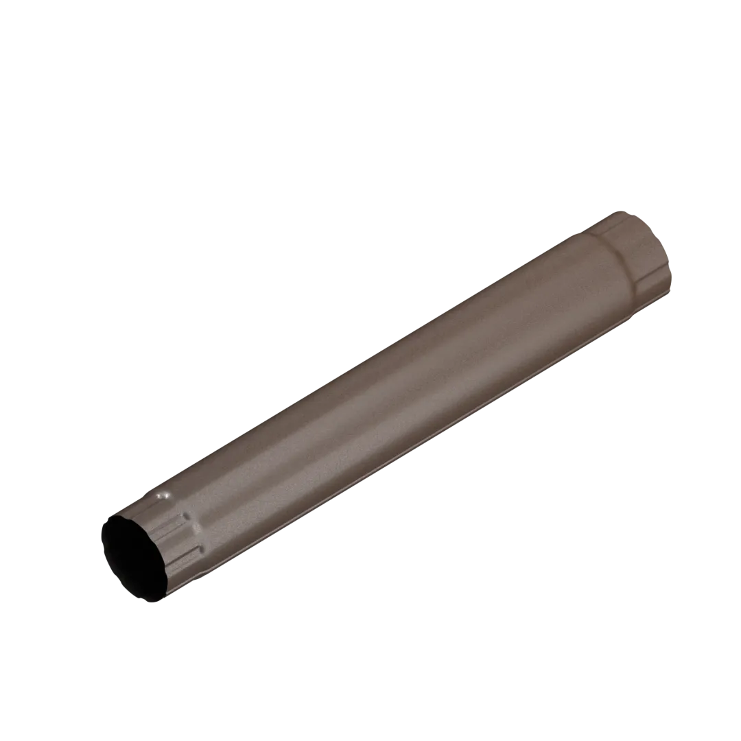 Труба соединительная D100х1000 Foramina Freeze (FRZ_D-01-Grey\Grey-0.5)