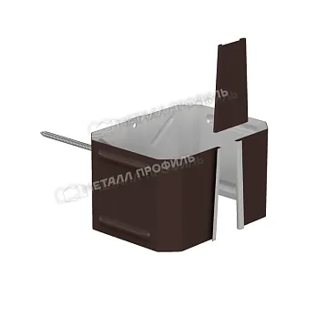 Держатель трубы 76х102 (на кирпич) Foramina Freeze QUADRO (FRZ-01-8017-0.5)
