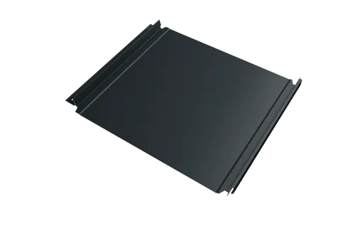 Планка примыкание нижнее к трубе для Кликфальц Pro Grand Line 0,5 PurPro Matt 275 RAL 7024 мокрый асфальт (3м)