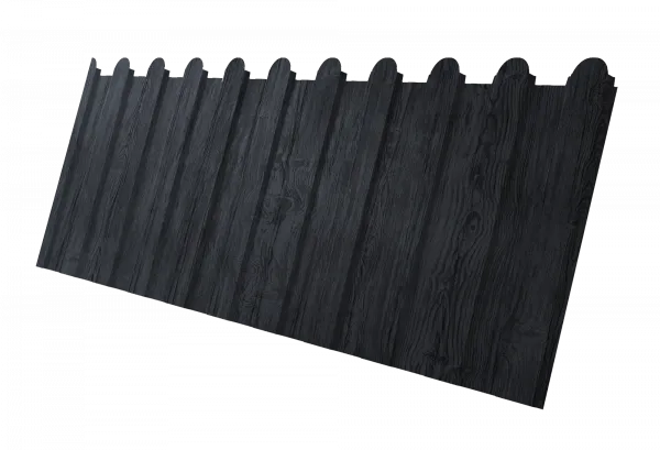 Профнастил С10A фигурный 0,4 Print Premium с пленкой Golden Wood