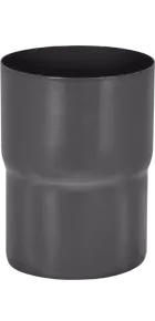 Aquasystem Соединитель трубы d=90 (Ral 9003) AS PU.