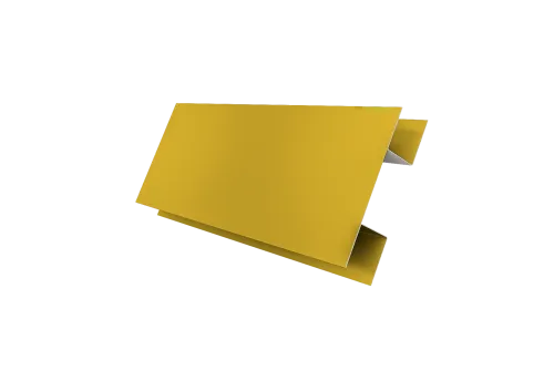 Планка примыкание нижнее к трубе для Кликфальц Pro 0,45 PE с пленкой RAL 1018 цинково-желтый (3м)
