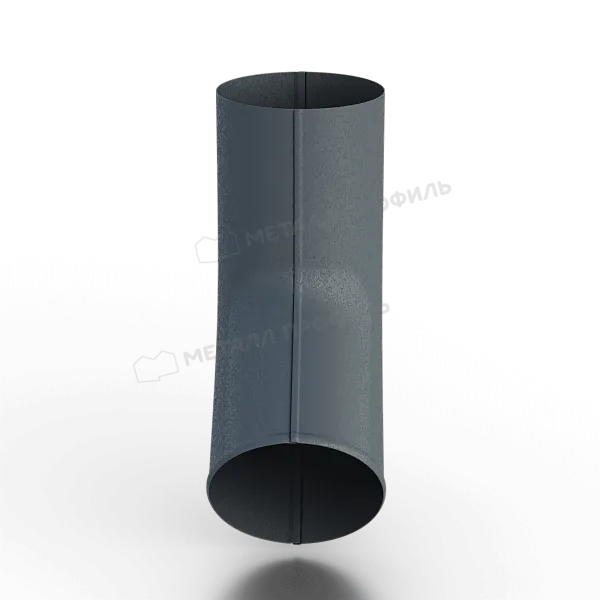 Колено сливное D100 Foramina Freeze (FRZ_D-01-Grey\Grey-0.6)