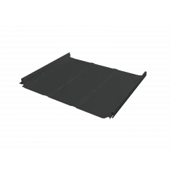 Планка примыкание нижнее к трубе для Кликфальц Pro Grand Line 0,5 Rooftop Бархат RAL 7024 мокрый асфальт (2м)