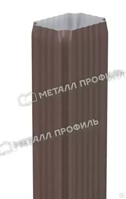 Труба водосточная 76х102х3000 (ПЭ-01-3005-0.5)