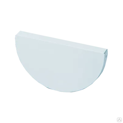 VEGAPROM 185/150 RAL 9003 Заглушка желоба