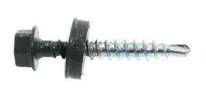 VEGAPROM 200/180 RAL7024 Крепление трубы ф180 саморез 10*160мм