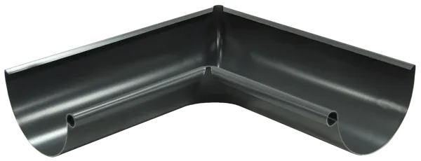 Угол желоба внутренний Vortex Lite 130мм NEW RAL 7024 мокрый асфальт