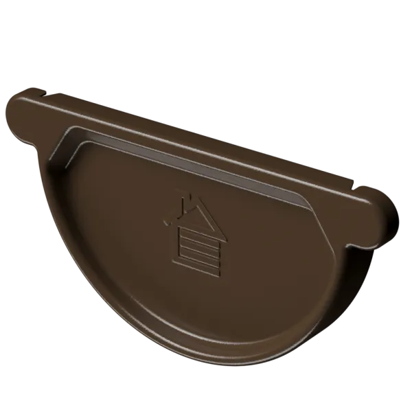 VEGALux 125/90 RAL7024 Заглушка желоба