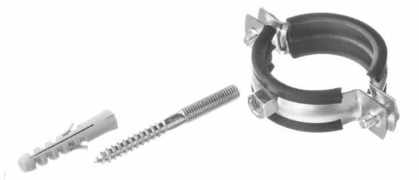 VEGAPROM 200/180 Zn Крепление трубы ф180 саморез 10*160мм